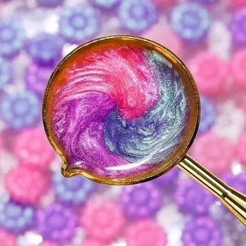 100 шт./пакет сургучный штамп Aurora с изменением цвета Подсолнух для конверта свадебного приглашения многоцветная печать скрапбукинг