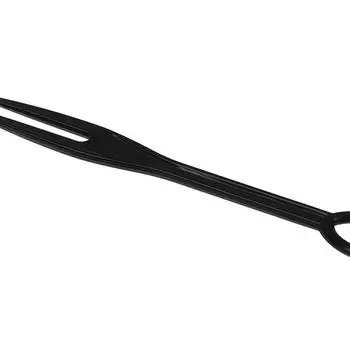 100 шт./пакет вилка для фруктов мини прозрачные пластиковые вилки домашняя столовая еда торт вилка для фруктов прозрачный