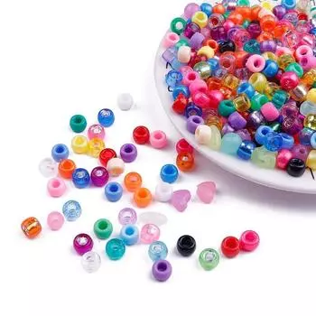 100 шт./пакет, вязаные крючком детские разноцветные косички для волос, дреды, бусины, кольца, трубки для укладки, аксессуары, инструменты для укладки волос