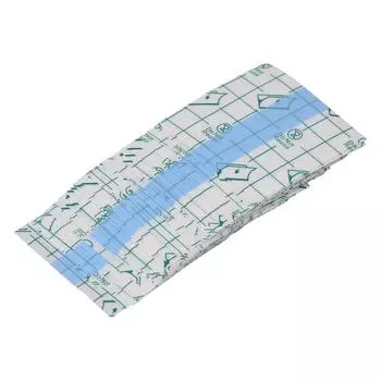 100 шт. Палитра для макияжа для рук, прозрачная водонепроницаемая самоклеящаяся наклейка для палитры для рук