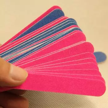 100 шт. пилочка для ногтей с зернистостью, шлифовальный буфер для салона, маникюра, педикюра, УФ-полировщик, инструмент One Size