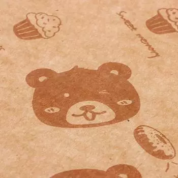 100 шт. пищевая бумага для упаковки сэндвичей без маслостойкой бумаги с бисфенолом 100pcs