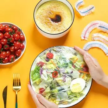 100 шт., пищевая пленка, многоцелевая видимая термостойкая пленка для дома прозрачный