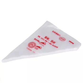 100 шт. пищевые пластиковые кондитерские мешки для глазури кондитерские помадки мешок для украшения тортов инструмент (L) Large