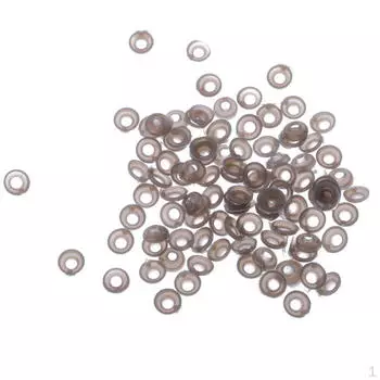 100 шт. Пластиковые безопасные глаза ЗАДНИЕ для плюшевого мишки, куклы, животных, кукольного ремесла 11 мм, случайный цвет