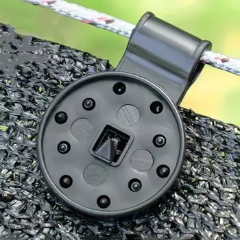 100 шт. Пластиковые зажимы для тента, наружная сетка для затенения, зажимы для кемпинга, садовые инструменты, садовая сетка для строительства, фиксированные пряжки для сетки для забора 100 PCS