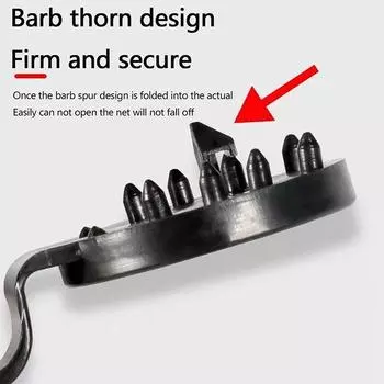 100 шт. Пластиковые зажимы для затеняющей ткани, зажимы для сетки для солнцезащитной сетки, зажимы для фиксации тепличной ткани, люверсы, крючок для сетки для забора