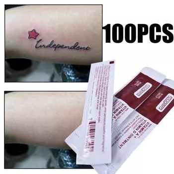 100 шт. после ухода за мазью для макияжа кофейный