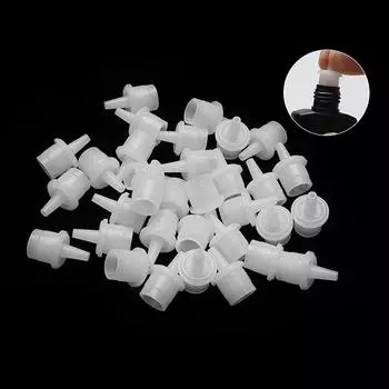 100 шт. пробка для бутылки с клеем для наращивания ресниц сменная головка специальная пробка