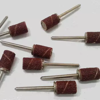 100 шт. профессиональных шлифовальных насадок для ногтей 80#/120#/180# электрическая дрель-пилочка 180