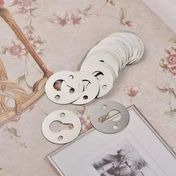 100 шт. производство фоторамок, круглые тыквы, подвесные детали для фоторамки, подвесные детали для эллиптической тыквы, серебро, железо 100pcs