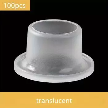 100 шт. прокладок для герметизации кранов, заглушки для кранов с треугольным клапаном, универсальные фитинги для горячей и холодной воды, прокладки для шлангов, резиновые заглушки для предотвращения протечек 100pcs