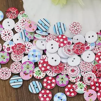 100 шт. простые пуговицы, прочные изысканные поделки, пуговицы с 2 отверстиями для свитера-кардигана