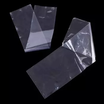 100 шт. прозрачная термоусадочная пленка, противопыльный защитный чехол для телевизора 6*25cm