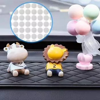 100 шт., прозрачные двусторонние липкие точки, высокая прозрачность, сильная вязкость, съемные, без следов, широко используемые клейкие точки «сделай сам», 100 шт. 10 mm