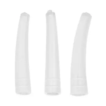 100 шт. прозрачных чехлов для пинцетов для макияжа, защитный чехол, силиконовые зажимы для наращивания ресниц, колпачки для кончиков пинцетов для ресниц A