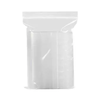 100 шт. прозрачных пакетов с застежкой-молнией, многоразовых и простых в хранении, органайзер для хранения продуктов питания 15*20cm