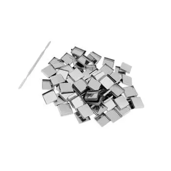 100 шт пустые магнитные баночки для теней для век румян палитра квадратная + палочка