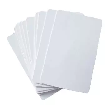 100 шт. пустых ИС, совместимых с S50, для карточек сотрудников и визитных карточек 13,56 МГц, чип,