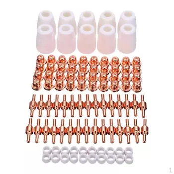 100 шт. расходные материалы для наконечника сопла, расширенный комплект разветвителя чашки 0 ~ 40 А