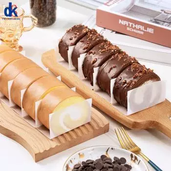 100 шт. разделительная бумага для рулетов, оберточная бумага для рулетов, пищевая бумага для выпечки хлеба, противня для выпечки в духовке, жиронепроницаемая бумага 14X9cm