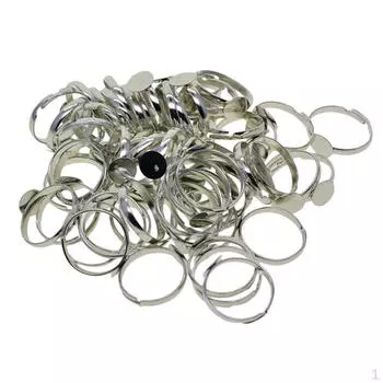 100 шт. регулируемых 10 мм кабошонов для ювелирных изделий