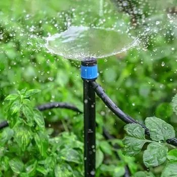 100 шт. регулируемых капельных поливных капельниц на 360 градусов для трубок 4/7 мм, идеально подходящих для садов, газонов и цветников Australia