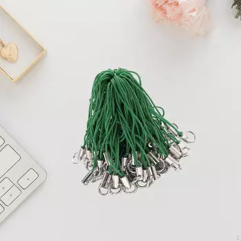 100 шт. ремни для подвешивания мобильных телефонов, практичные аксессуары для самостоятельного изготовления, веревка для Dark Green
