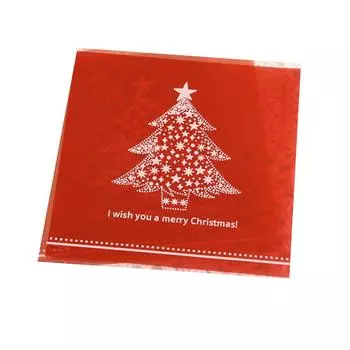 100 шт. Рождественская елка Снеговик Санта Клаус закуски печенье