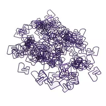 100 шт. Рождественские скрепки для обуви, металлические скрепки для закладок, милые многофункциональные скрепки для O