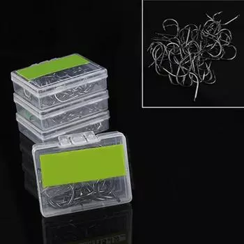 100 шт. рыболовные крючки из высокоуглеродистой стали, наживка для ловли карпа, острый крючок, снасти, инструмент #6