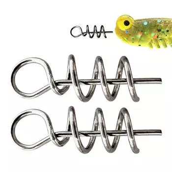 100 шт рыболовный крючок пружина карп рыболовный крючок стальные вертлюги пружина один круг взрывы крючки часть рыболовные снасти