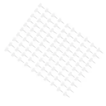 100 шт. садовые этикетки, мини-водонепроницаемый Т-образный знак для садовых растений, вставная этикетка, бирки, знаки для сортировки рассады на открытом воздухе