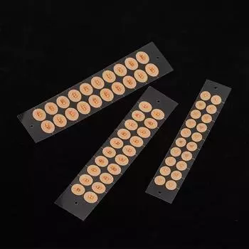 100 шт. семена для ухода за ушами, акупунктура, одноразовые аурикулярные наклейки для ушей, массажная терапия, игольчатый пластырь, аурикулярная аурикулотерапия A1