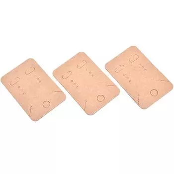 100 шт. серьги держатель ожерелья дисплей карты дисплей ювелирные изделия крафт-карты этикетка