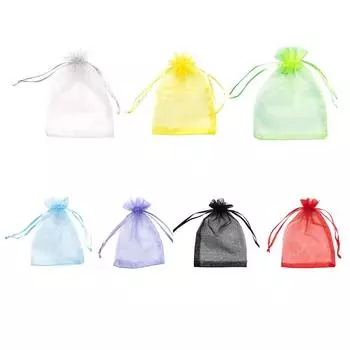 100 шт., сетчатые пакеты с фруктами, дышащие сумки для выращивания, сельскохозяйственные садовые аксессуары светло-синий