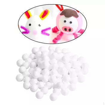100 шт. Шарики-Пена для рукоделия-Пена для рукоделия, дома, 1cm 1000pcs