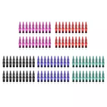 100 шт шариковая ручка для татуировки 5 цветов картриджи для обучения навыкам тату шариковая ручка для начинающих