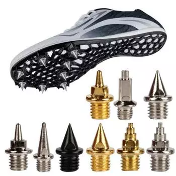 100 шт. шипов для беговых лыж из углеродистой стали, шипы для беговых и кроссовых кроссовок с ключом для шипов для спринтерских спортивных кроссовок