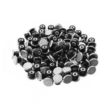 100 шт. Шипы для колес 12x8 мм алюминиевые для автомобиля, мотоцикла