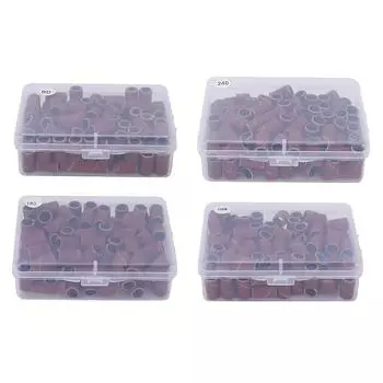 100 шт., шлифовальные ленты для ногтей, педикюр, маникюр, полировка, удаление омертвевшей кожи, ленты для сверления ногтей 80#