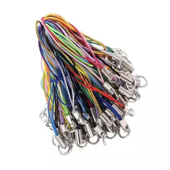 100 шт. шнурков и ремней для мобильных телефонов для удобной переноски White