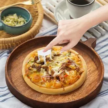 100 шт. Штатив-подставка для пиццы Pizza Saver, пластиковая штабелируемая опорная рама для коробок с пиццей, предотвращает разбивание начинки, легкая очистка пиццы белый