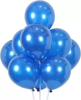 100 шт. синих воздушных шаров, воздушные шары для украшения дня рождения, вечеринки, фестиваля, мероприятия, выпускного, открытия, юбилея, свадьбы, праздника, воздушные шары, натуральные