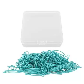 100 шт. скрепок для бумаги, многоцелевые, в форме милой рыбы, изысканные, нержавеющие металлические скрепки для домашнего хозяйства