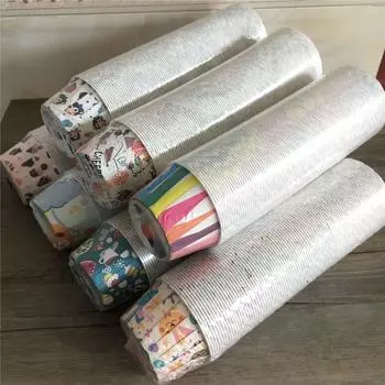 100 шт. случайных бумажных стаканчиков для кексов и маффинов, держателей, подставок для выпечки, красочных свадебных тортов, инструментов для декора