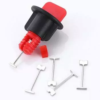 100 шт. Сменные стальные иглы для системы выравнивания настенной плитки 1,5 мм 1.5mm 100pcs