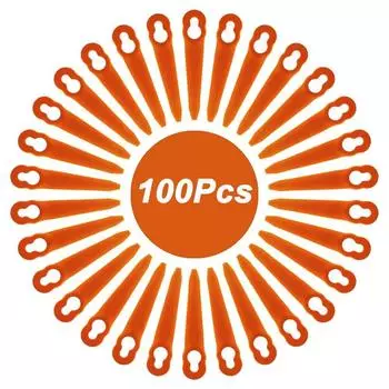 100 шт. сменных пластиковых лезвий, совместимых с STIHL Polycut 2-2 Polycut 3-2
