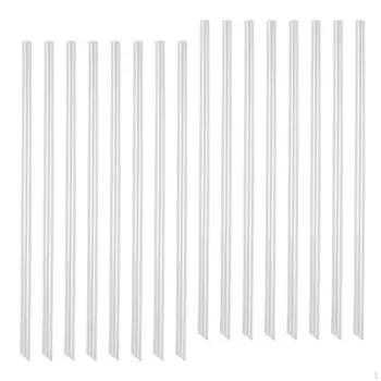 100 шт., соломинки для вечеринок, прозрачные для молочного сока, кофе