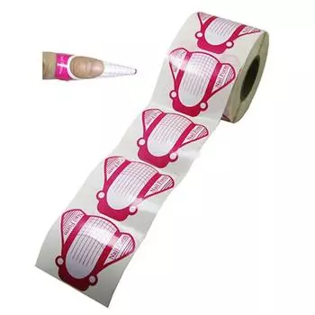 100 шт., советы по французскому дизайну ногтей, акриловый УФ-гель, формы для наращивания, инструмент «сделай сам», руководство one size